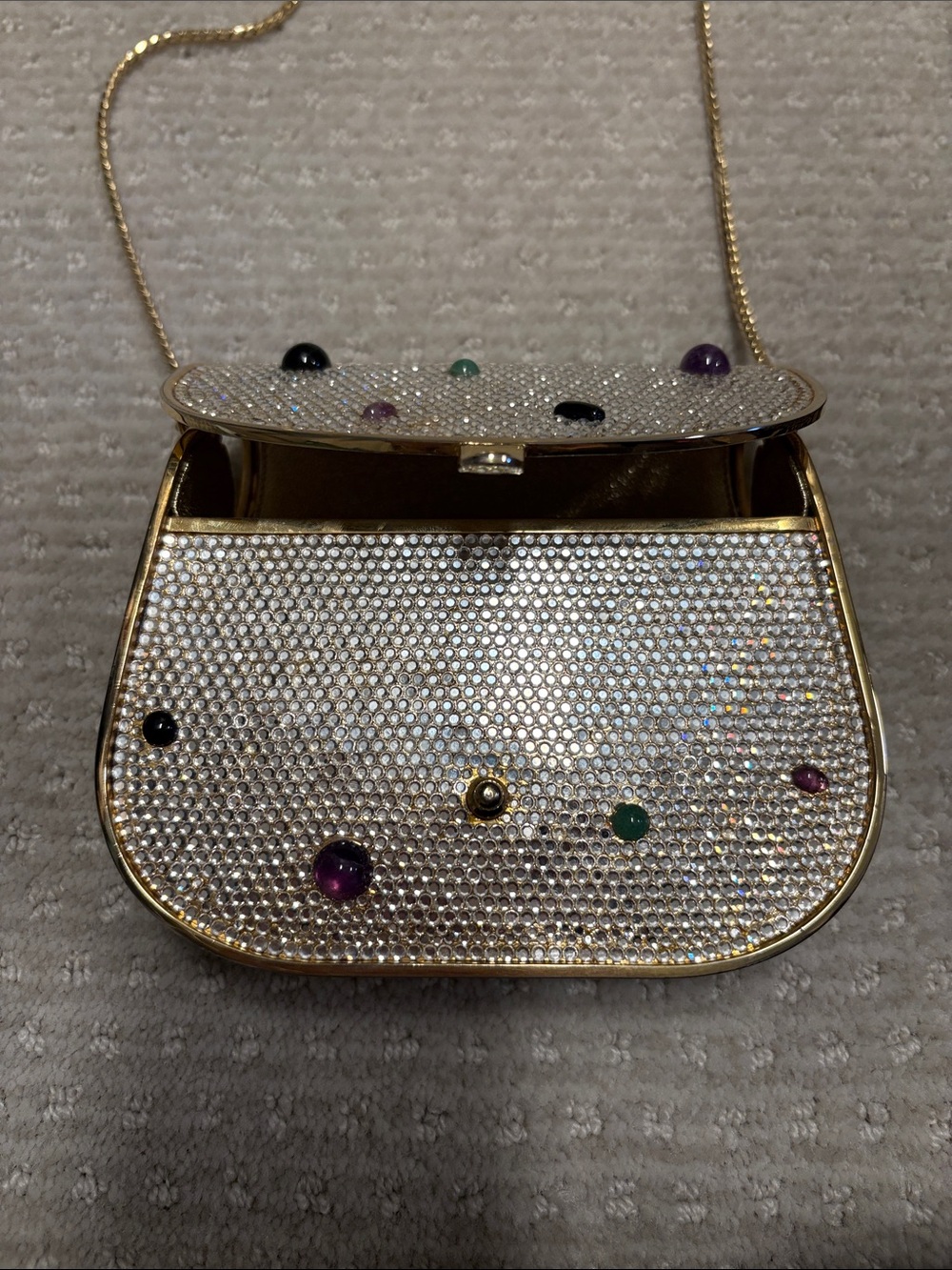 Vintage Judith Leiber Crystal Minaudière - Picture 4 of 8